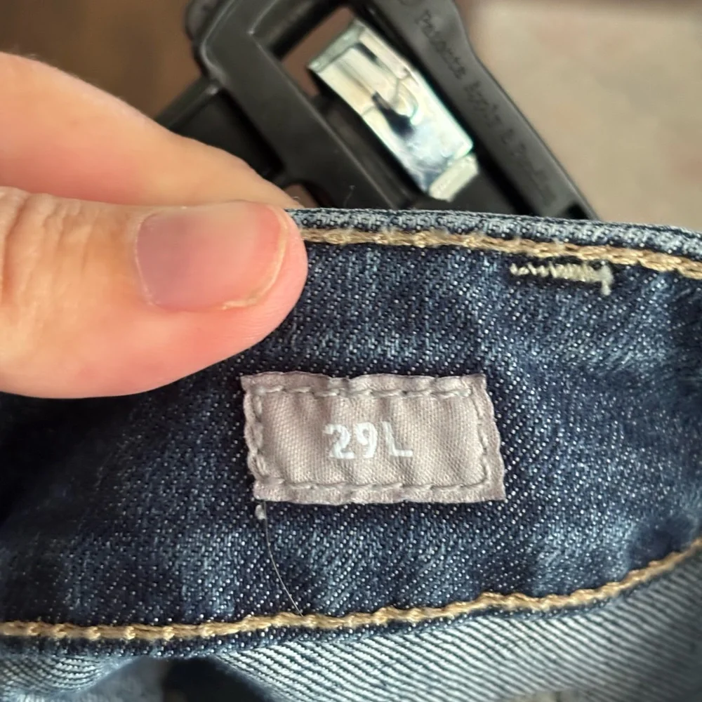 Ariat Rebar Mid Rise Durastretch Nightride Riveter Straight Jean L (fit like R) - Picture 10 of 14